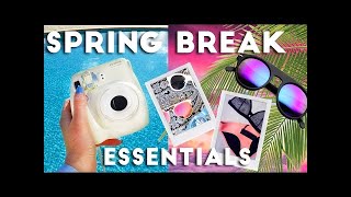 Spring Break DIYs, Essentials and Outfits | 2016