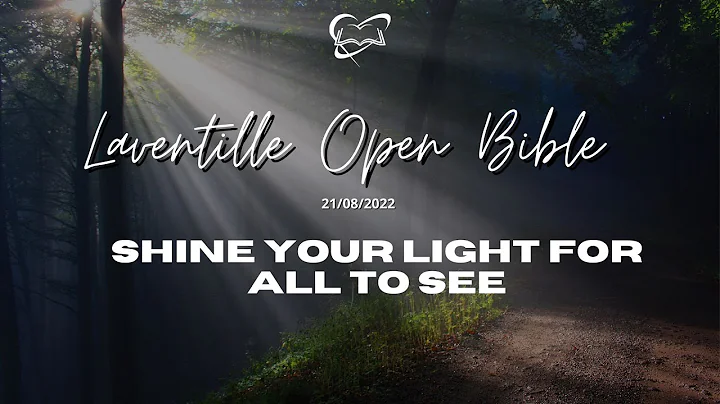 "SHINE YOUR LIGHT FOR ALL TO SEE" - Shawn Baptiste: Sunday Morning Youth Service: 21st August 2022