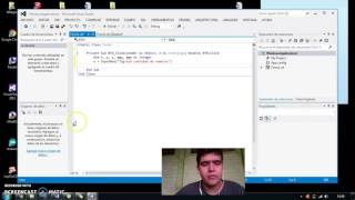Ejercicio de Visual Basic 2012