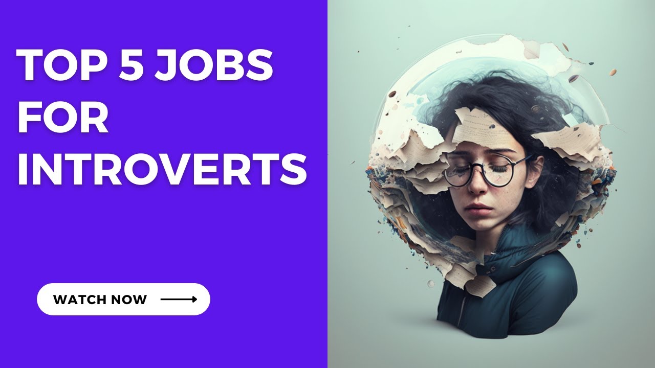 Top 5 best jobs for introverts #jobs #motivation #introvert #developer