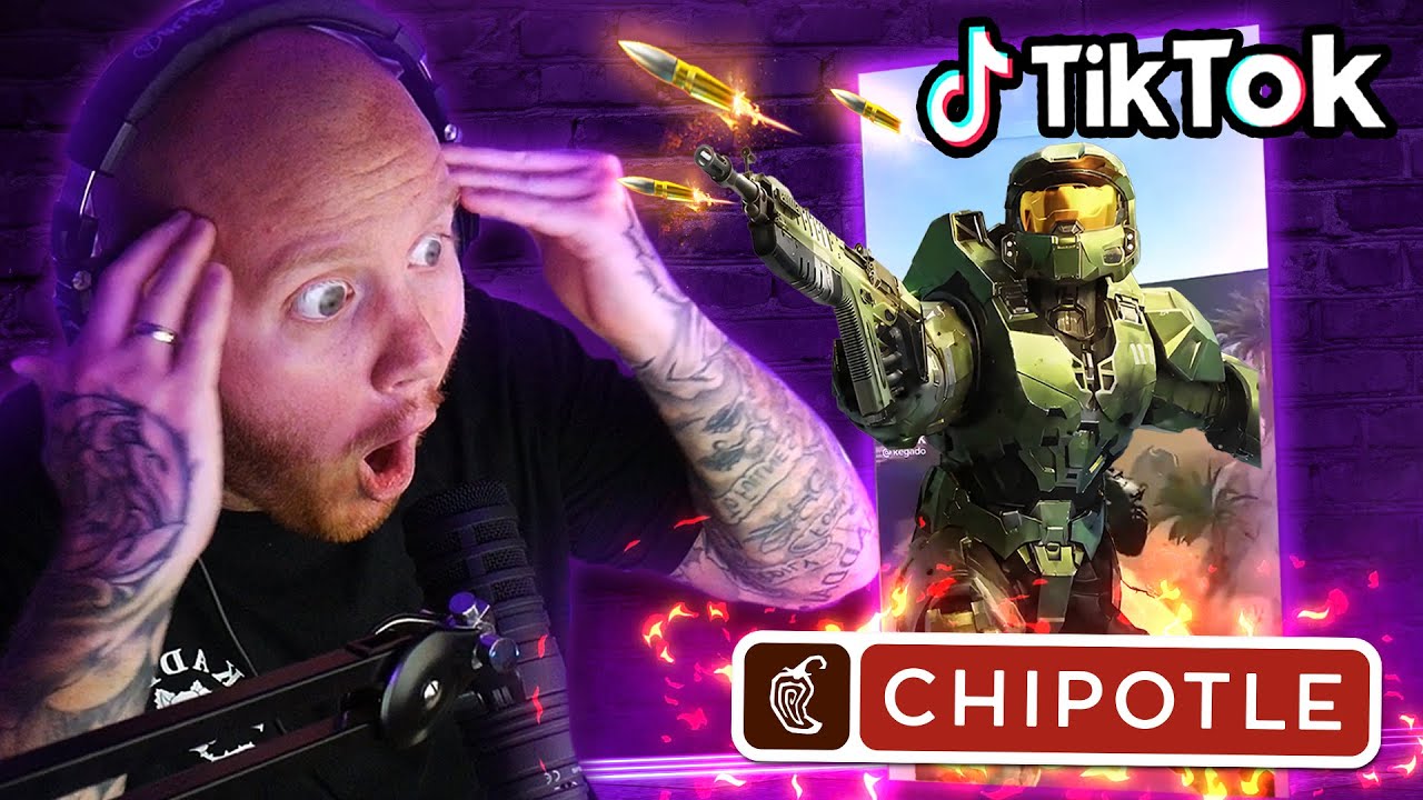 TIMTHETATMAN REACTS TO HALO TIKTOKS!