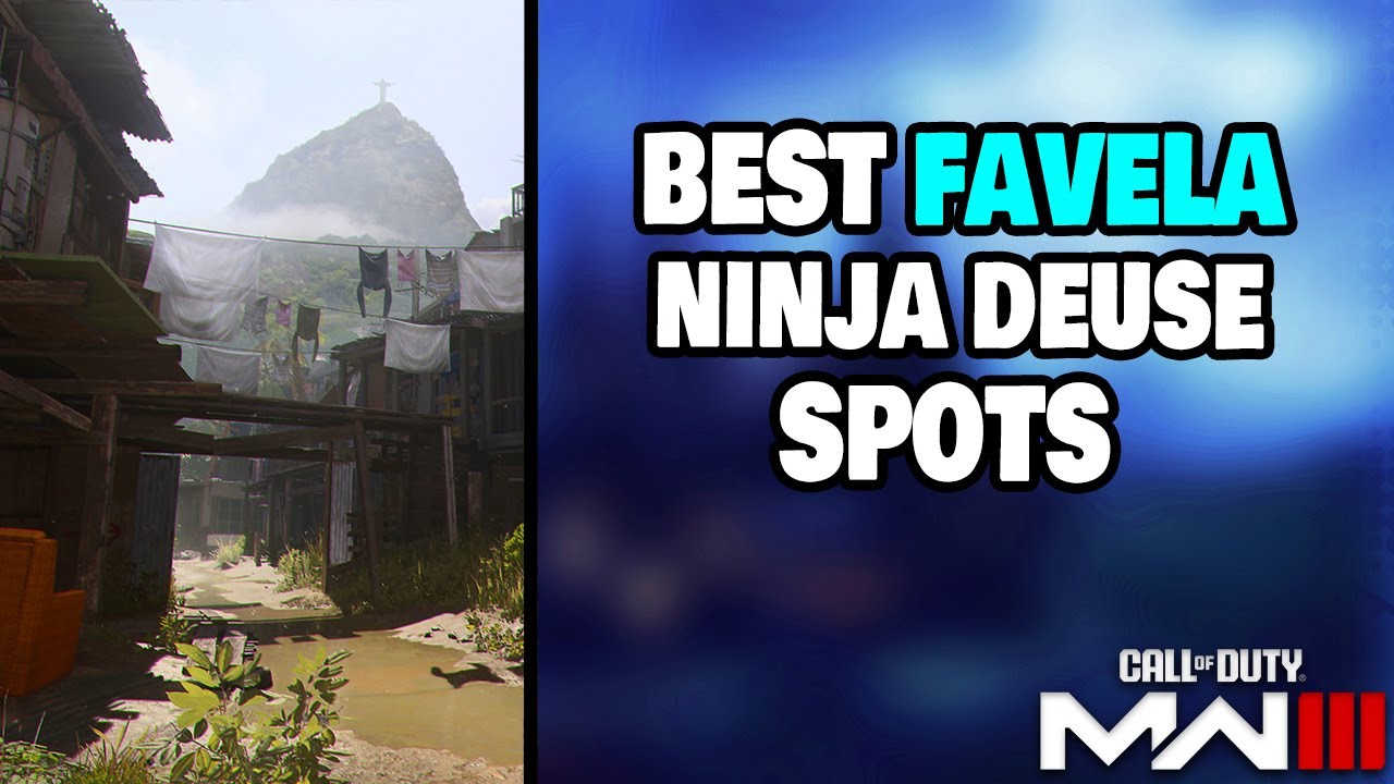 Best Favela Ninja Defuse Spots in Modern Warfare 3!