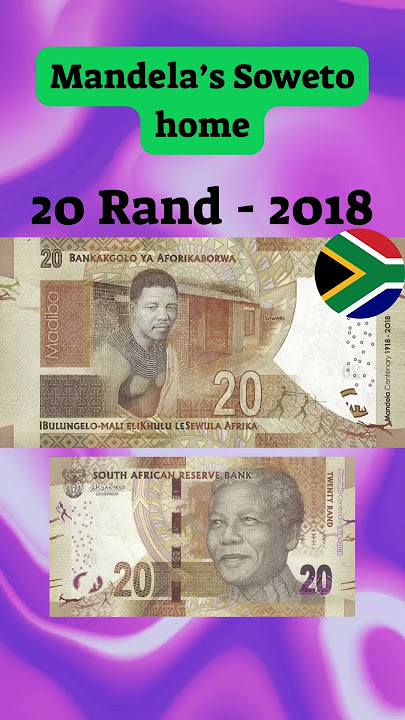 South Africa Nelson Mandela Centenary | banknotes | currency | #shorts