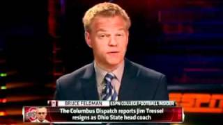 Jim Tressel Resigns as Ohio State Football Caoch.