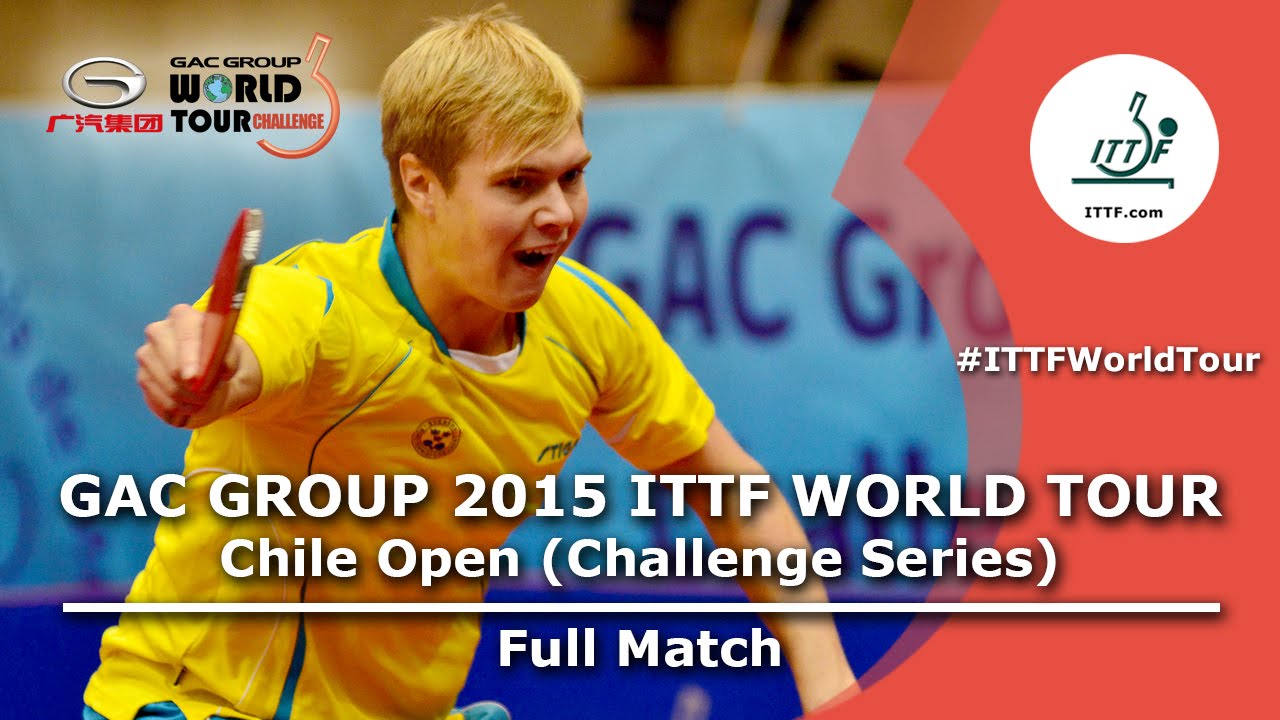 2015 Chile Open FULL MATCH: SODERLUND Hampus vs SANCHI Francisco (Qual. Groups)