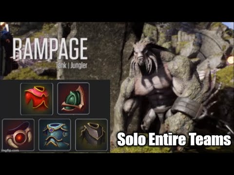 Predecessor Rampage Jungle Tank | Solo Entire Teams With This Build ...