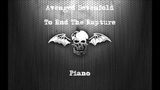 Avenged Sevenfold - To End The Rapture - Piano