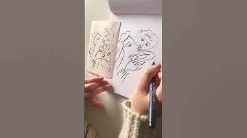 Anyone can draw like Picasso in 15 seconds LOL #shorts