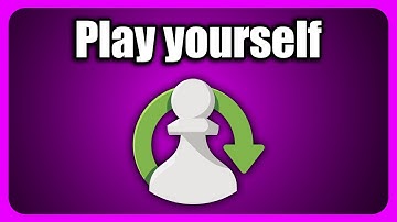 I Played With Myself (in chess)