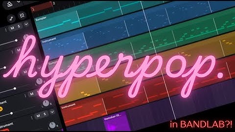 How to make a HYPERPOP Beat in BANDLAB! (midwxst, graive, ericdoa, Osamason, JPEGMAFIA)