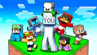 You Adopt 10 YouTubers in Minecraft!