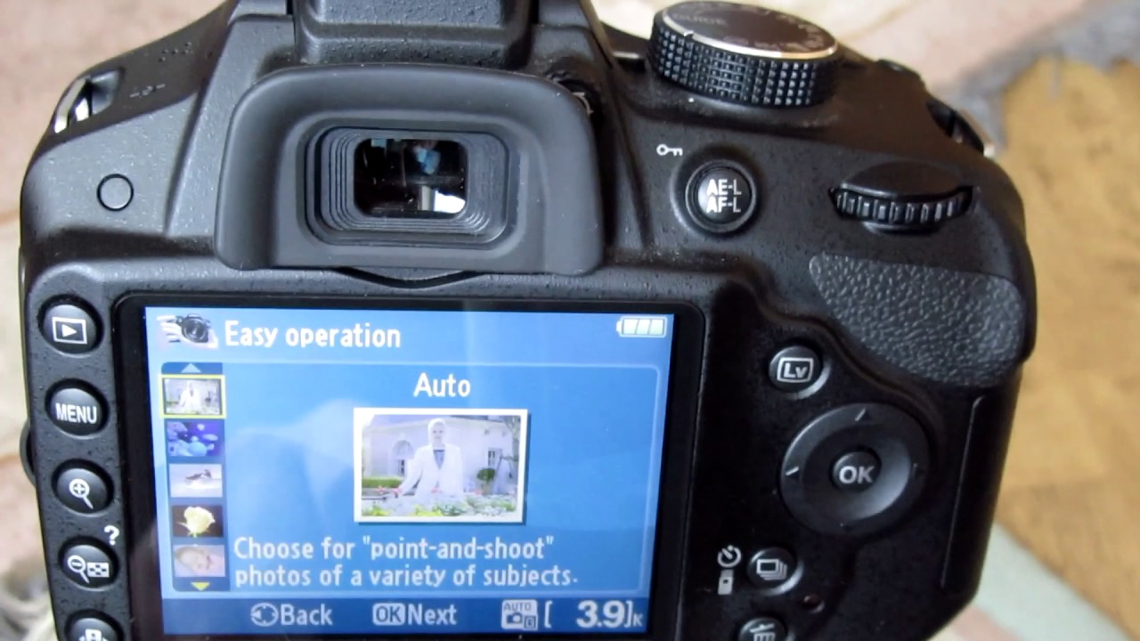Video 61 How to use a Nikon D3200 Part 1 - YouTube
