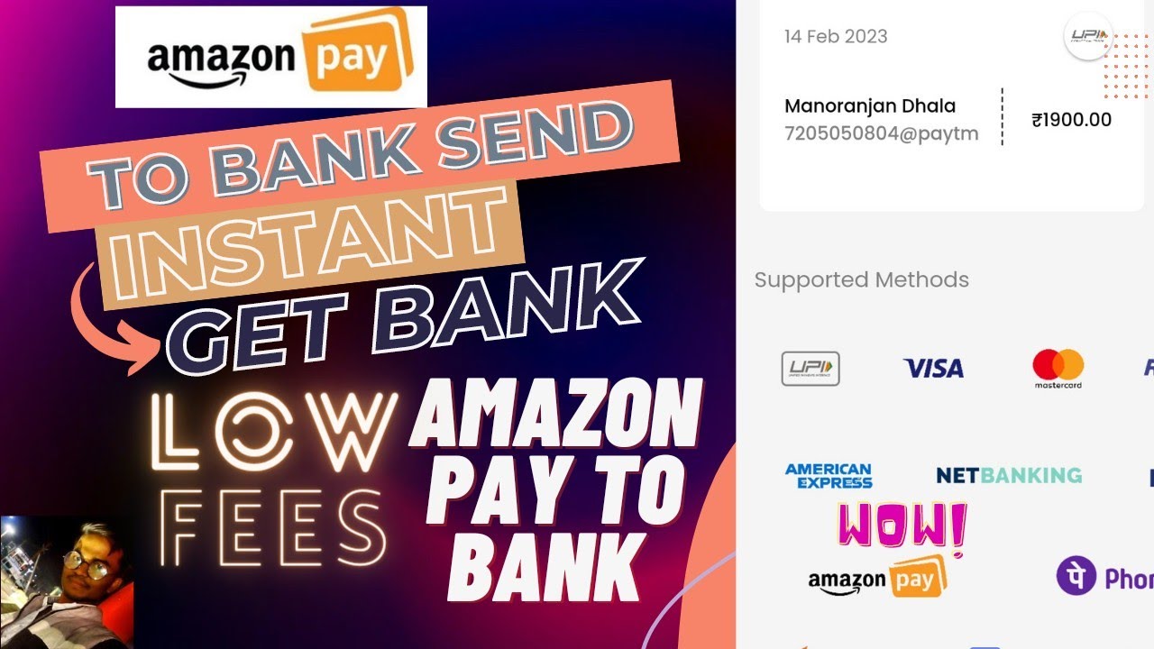 NEW TRICK AMAZON PAY BALANCE TO BANK TRANSFER.INSTANT TRANSFER AMAZON PAY BALANCE TOBANk.TODY OFFER