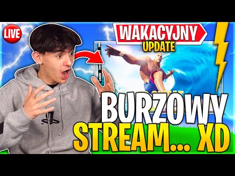 WIECZORNY WAKACYJNY STREAM! WBIJAJ NA GRY Z WIDZAMI w Fortnite! - KOD ZakrzakYT w Sklepie  - WIECZORNY WAKACYJNY STREAM! WBIJAJ NA GRY Z WIDZAMI w Fortnite! - KOD ZakrzakYT w Sklepie 