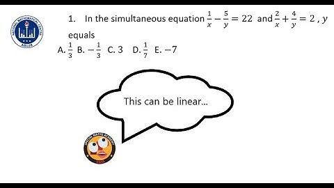 2021 NMC Nigerian Mathematics Olympiad 1st Round Senior P1