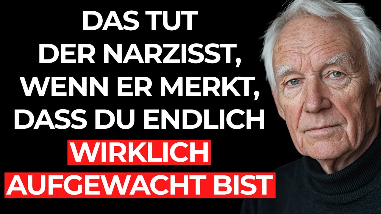 DAS TUT DER NARZISST, WENN ER MERKT, DASS DU ENDLICH WIRKLICH AUFGEWACHT BIST