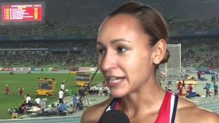 From The Daegu 2011 Mixed Zone:  Jessica Ennis GBR