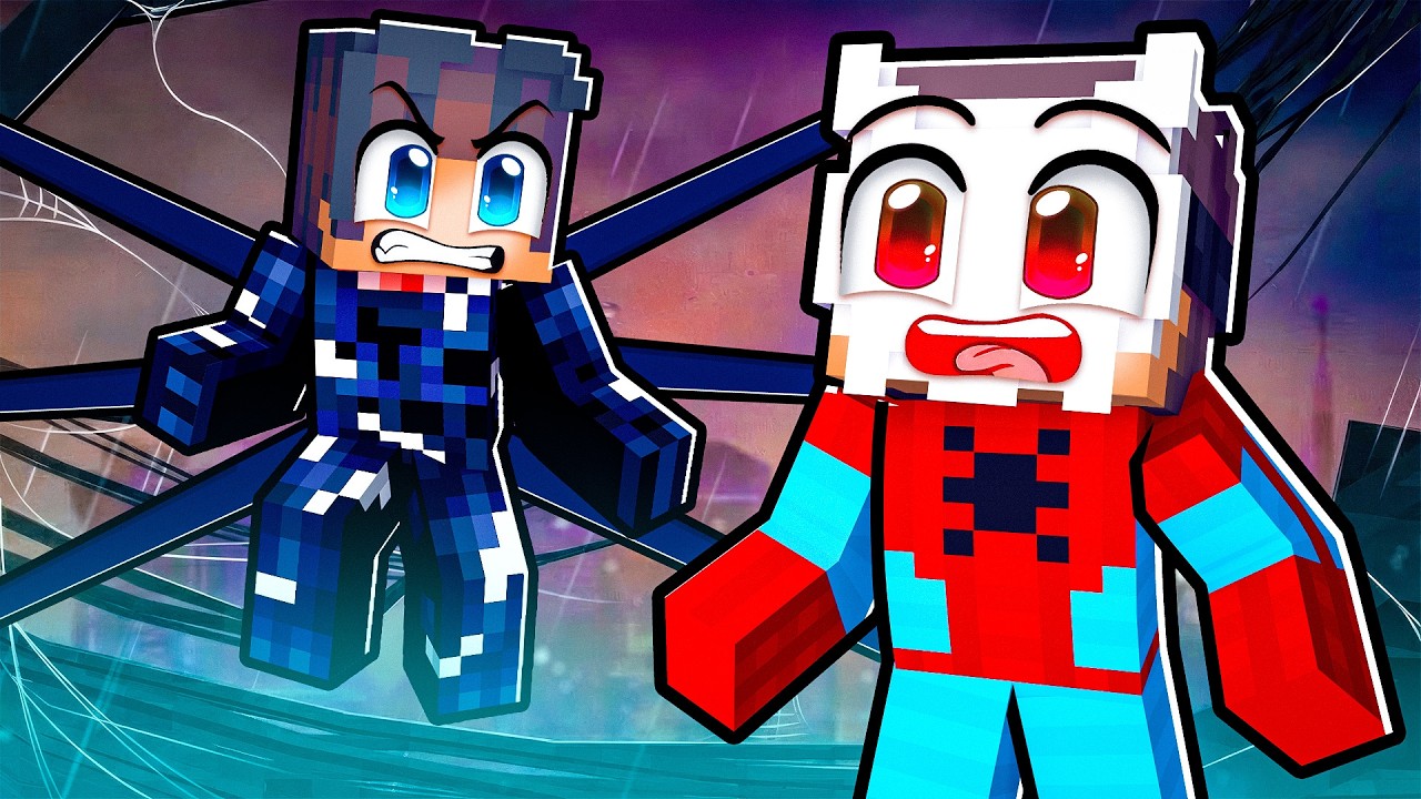 Süper Kötülerin Olduğu Şehirde TEK SÜPER  KAHRAMAN Olarak Yaşamak | Minecraft