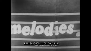 Thumbnail for " MARKET MELODIES "  1951 DAYTIME ABC TV SHOW w/ WALTER HERLIHY, SYDNEY SMITH & BILLY ALBERT GG12605
