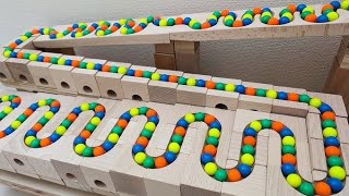 Color Full Marble ⭐ Marble Run Rece ⭐ #185