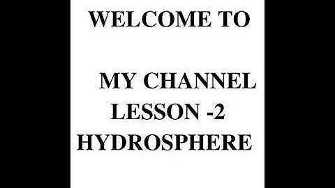 5th std social science ln-2 (Term-2) Hydrosphere Book Back Questions With Answers