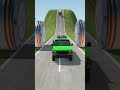 Cars Vs Bollards 203 BeamNG Drive