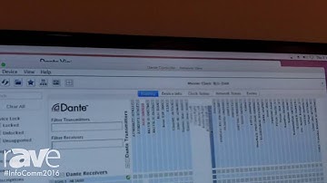 InfoComm 2016: Audinate Launches Dante Via Software