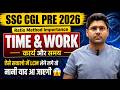 Ratio Method Importance ! Time & Work | Abhinay sir maths short tricks | Ssc cgl pre 2026