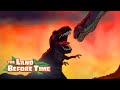 Sharptooth Attacks Littlefoot And Cera | The Land Before Time