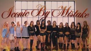Download lagu LE SSERAFIM x ILLIT x KATSEYE - 'ICONIC BY MISTAKE' [DANCE COVER COLLAB] O'CLOCK, KFLOW, B-WARE