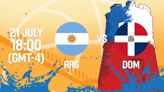 Argentina v Dominican Republic - Full Game - Group A