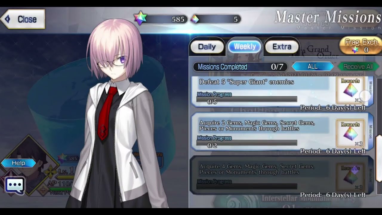 [FGO NA] Master Missions 06/02/2023 - 12/02/2023