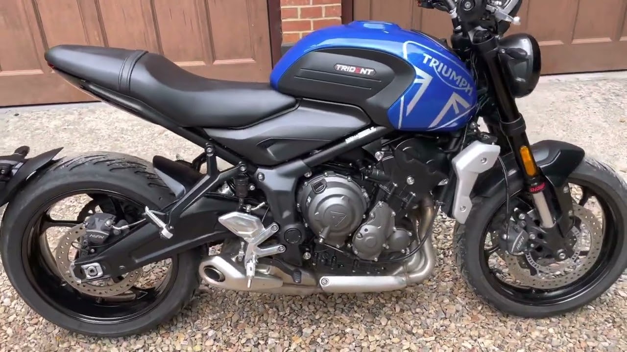 Triumph Trident 2021 . 4300 miles .