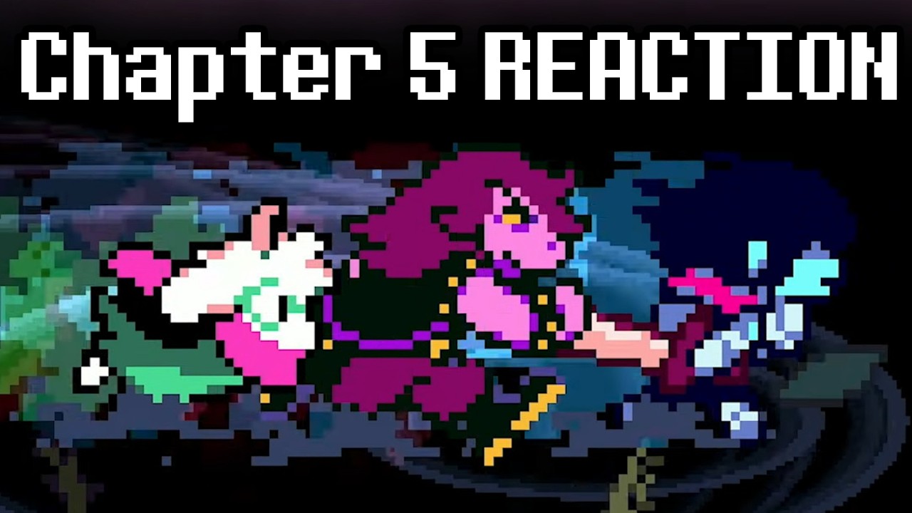 Deltarune Chapter 5 TRAILER REACTION