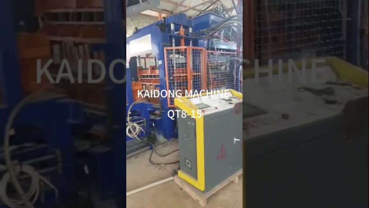 QT8-15 full automatic brick making machine