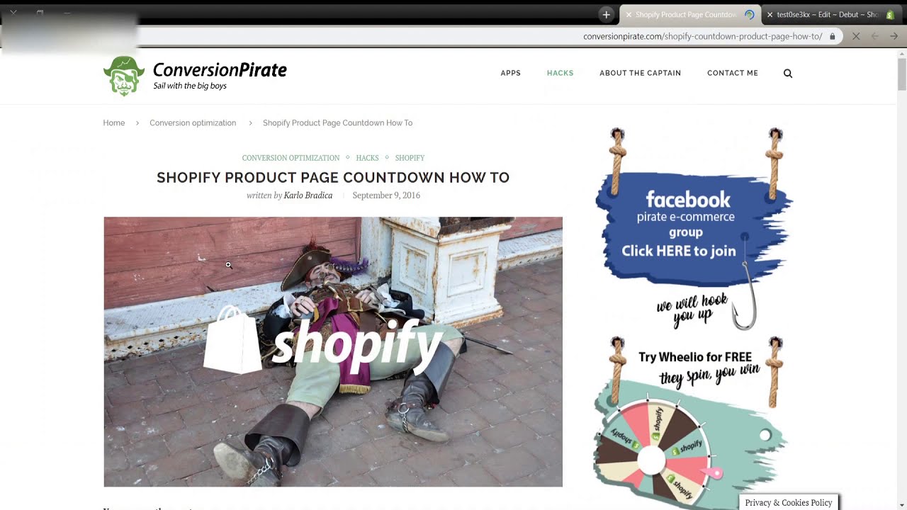 Guide adding Countdown Timer to Product Page