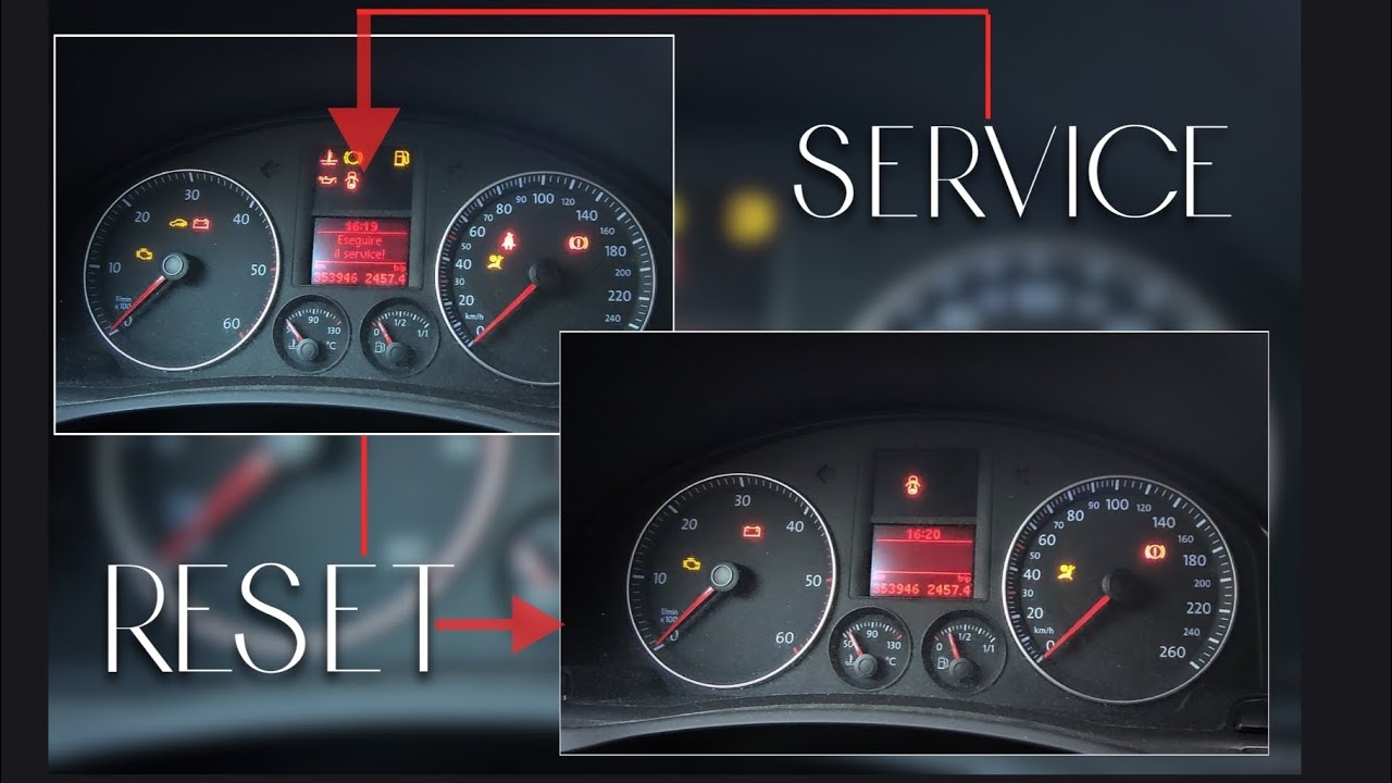 COME RESETARE SPIA SERVICE VW GOLF MK5!