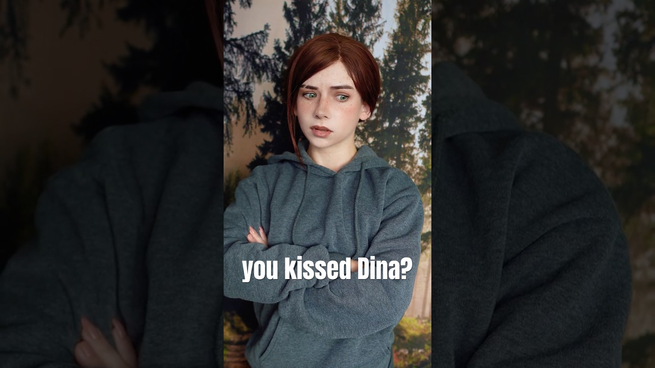 You kissed Dina? | Ellie Williams #cosplay | The Last of Us part 2 #elliewilliams #tlou #ellie