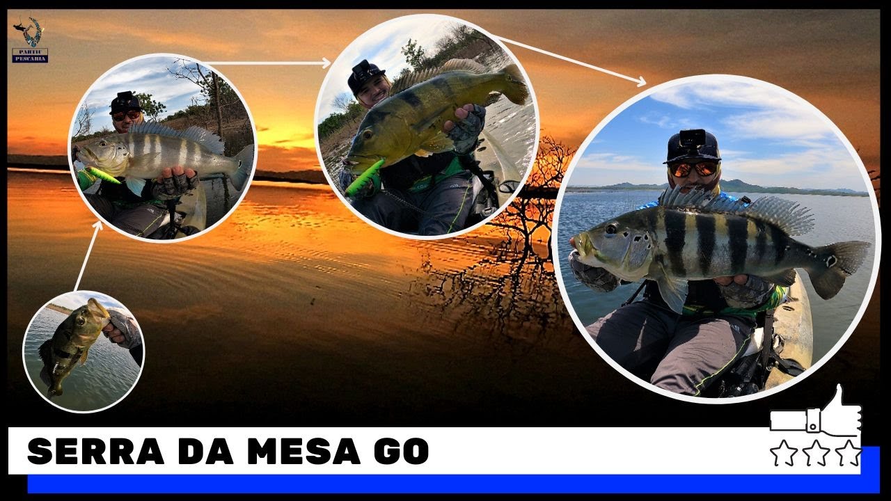 PESCARIA SERRA DA MESA RANCHO DO OSWALDO #pescaria