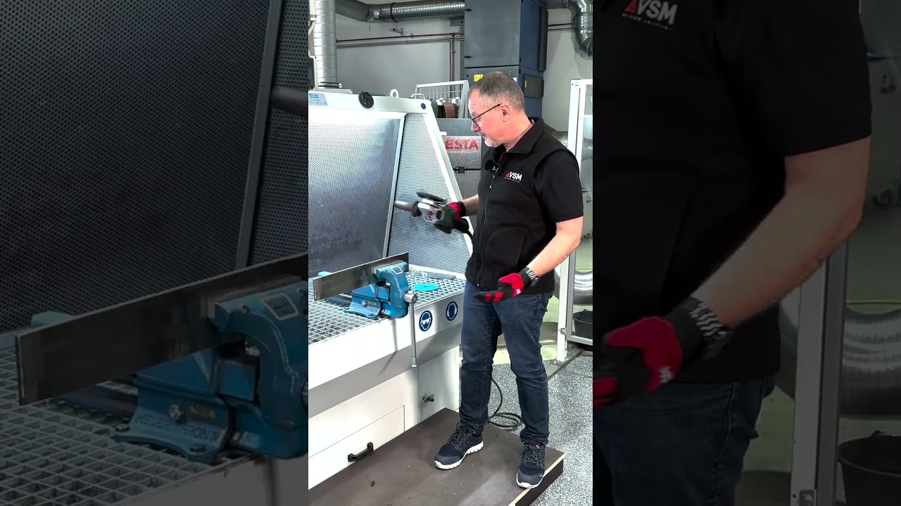 VSM präsentiert: 1 Minute Schleifhacks - Schrupp vs. Fiber (English subs)