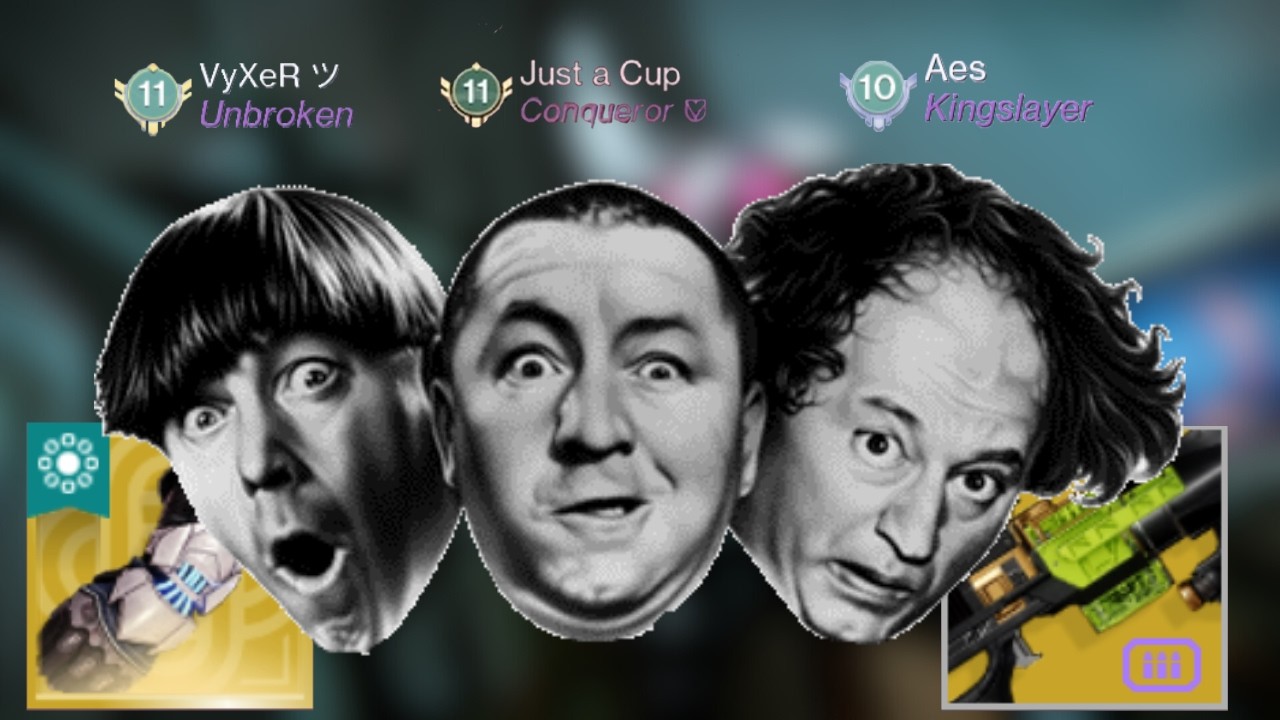 3 Stooges in Deep Stone Crypt || Destiny 2: Renegades