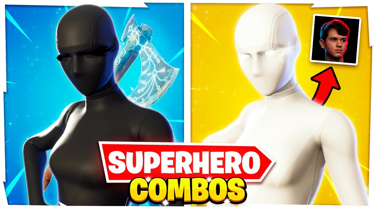 5 New SWEATIEST Superhero Combos In Fortnite! (PROS Use These Combos ...
