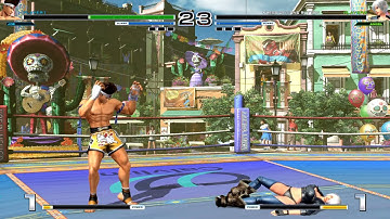 King of Fighters 14-Random Versus Matches against Level 5(Hardest) CPUs