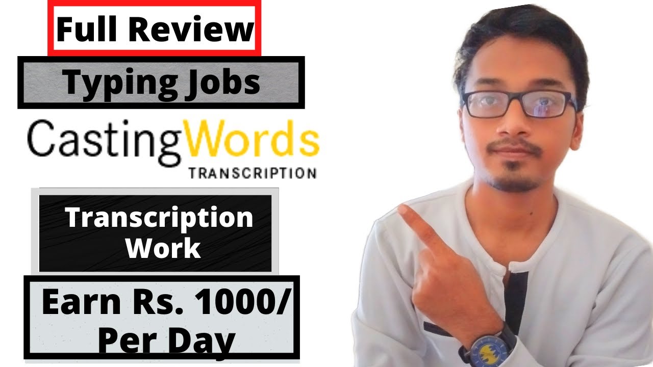 Earn Rs. 1000/Per Day CastingWords Test New Online Jobs Work