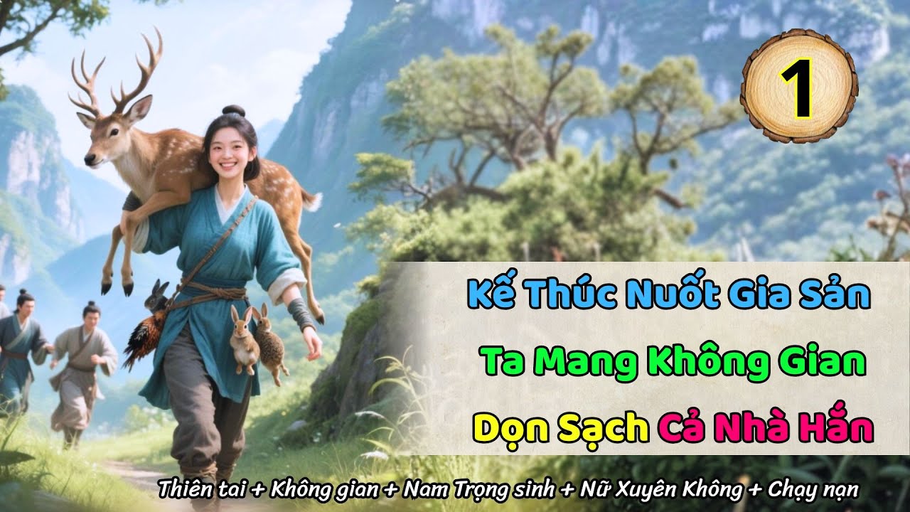 [Xuyên Không + Chạy nạn] T1   Kế Thúc Nuốt Gia Sản - Ta Mang Không Gian Dọn Sạch Cả Nhà Hắn