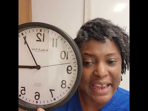 Seconds on an analog clock