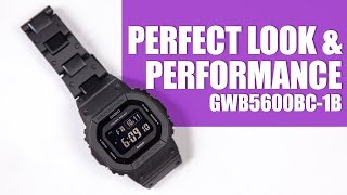 PERFECT LOOK & PERFORMANCE - G-SHOCK GW-B5600BC-1B - UNBOXING, & MOBILE LINK DEMO -