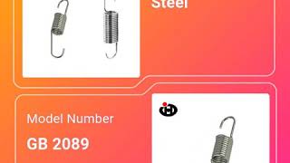 Tension Spring With Hook
