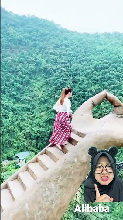 Tangga Telapak Tangan Tinggi ‼️ #travel #nature #hiking #goodthing #mountains
