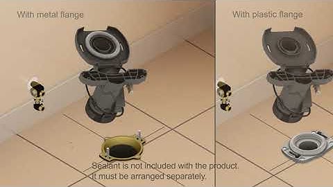 Hướng dẫn lắp đặt bồn cầu TOTO NEOREST AH CS989VTTCF9788WZ hoặc RH CS989VTTCF9768WZ